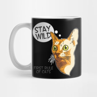 Stay Wild Cat Mug